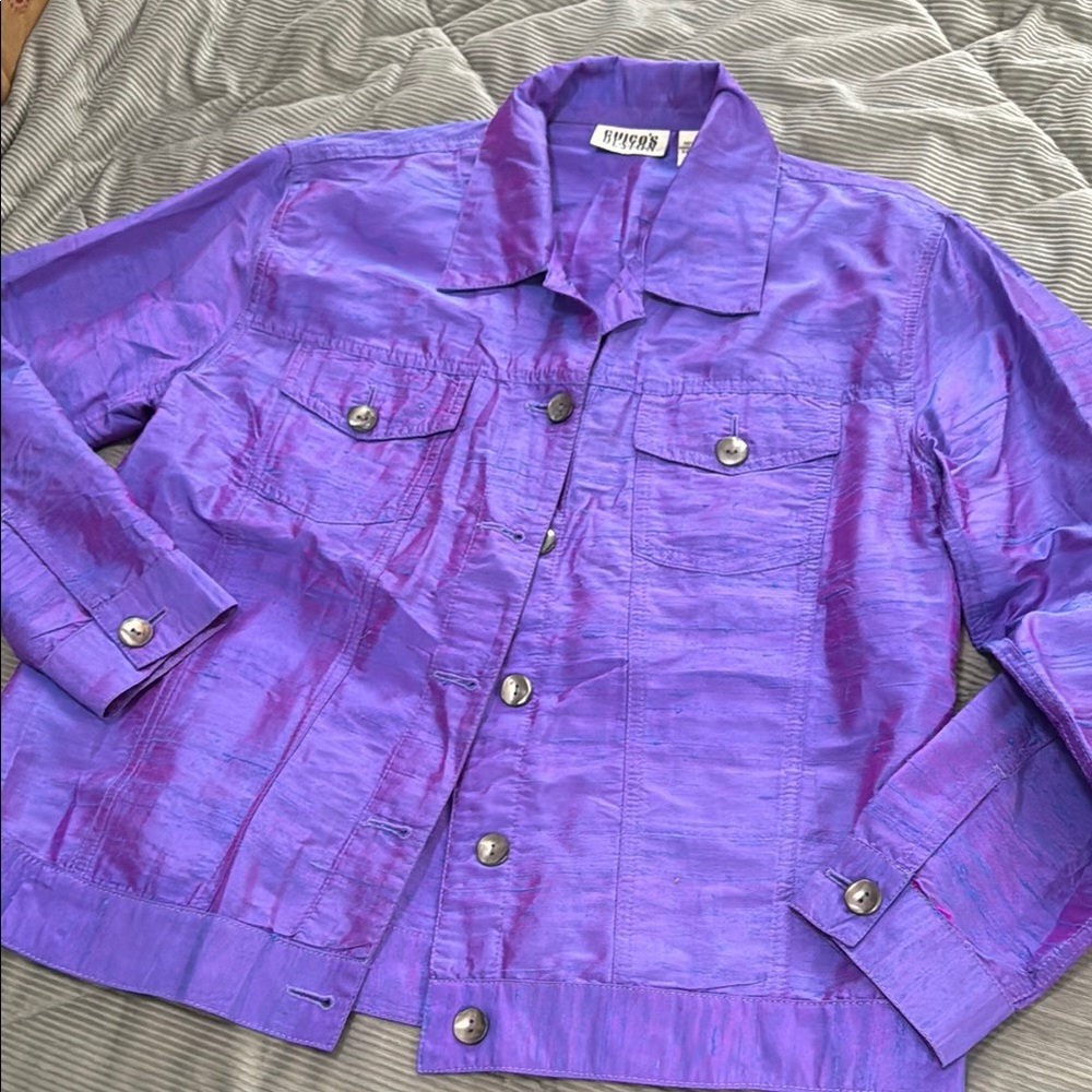 Silk Women's Jacket by Chico’s Design